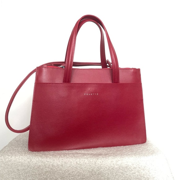 Fouetté Satchel Purse. Leather - Picture 3 of 16